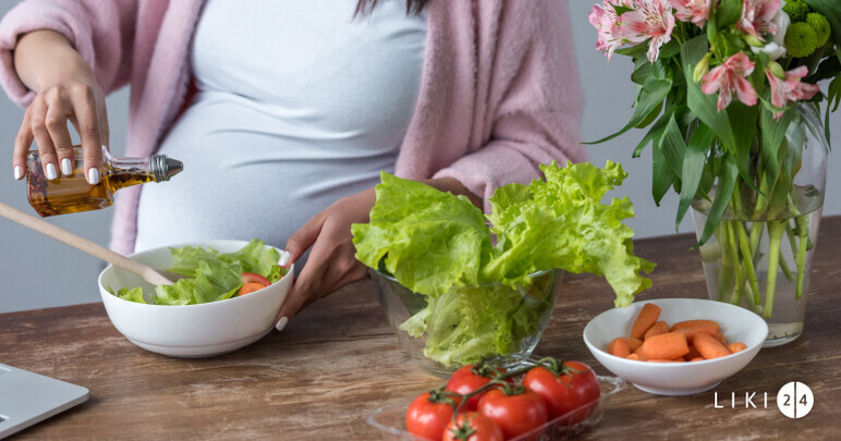 Juiste voeding tijdens de zwangerschap - de beste producten en nuttige supplementen