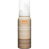 Daily Cleanser Face Mousse - Espuma limpiadora exfoliante con complejo AHA/ BHA y tecnología Sebustop, EVY TECHNOLOGY, 100 ml