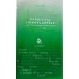 Bijvoetgroen Vital Energy Complete Sheet Mask - Hydraterend gezichtsmasker met verzachtende werking, AXIS-Y, 27ml