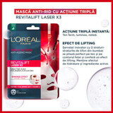 Loreal Triple Acción Serum Mascarilla Antiarrugas, 28g, 1 pk