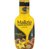 Malizia Espuma de Baño con aceite de argán y vainilla, 1 l