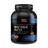 Gnc Amp Wheybolic Alpha Myotor, Wei-eiwit met Aardbei en slagroom smaak, 1271,6 G