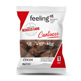 Galletas Cantucci bajas en carbohidratos con cacao, 50 g, Feeling Ok