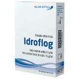 Solutie oftalmica Idroflog, 15 x 0,5 ml, Alfa Intes