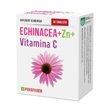 Equinácea + Zinc + Vitamina C, 30 cápsulas, Parapharm