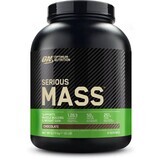 Serious Mass gainer protein powder, Chocolate, 2730 g, Optimum Nutrition