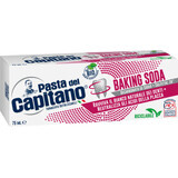 Pasta del Capitano Pasta dentífrica con bicarbonato, 75 ml