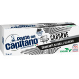 Pasta del Capitano Dentifrice au charbon de bois, 75 ml