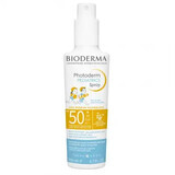 Bioderma Photoderm Pediatrics Spray de protección solar para niños FPS 50+, 200 ml
