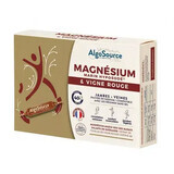 Magnésium marin hyposodique et vigne rouge, 20 ampoules, Algosource