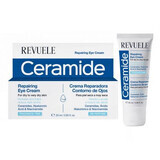 Crema riparatrice occhi con ceramidi per pelli secche e molto secche, 25 ml, Revuele