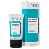 Gelcrema viso con niacinamide per regolare il sebo, 50 ml, Revuele