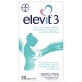 Elevit 3 Multivitamines Post-partum & Allaitement, 30 gélules, Bayer