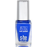 She colour&amp;style Gel-like'n ultra stay nagellak 322/398, 10 ml