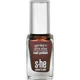 She colour&amp;style Gel-like'n ultra stay nagellak 322/421, 10 ml