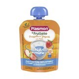 Purea con fragole, mela e yogurt, + 6 mesi, 85 g, Plasmon