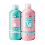 Champú y acondicionador para fortalecer y acelerar el crecimiento del cabello, 2 x 350 ml, Hairburst