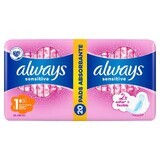 Absorbentes Always Ultra Sensitive Normal Plus, 20 unidades, P&amp;G