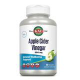 Vinagre de sidra de manzana Kal, 500 mg, 60 comprimidos masticables, Secom