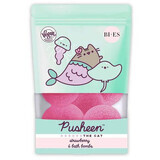 Bombas de baño de fresa Pusheen, 6 x 55 g, Bi-Es