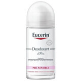 Eucerin 24h Déodorant roll-on avec protection, 50 ml