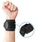 Brazalete deportivo doble ajustable negro, Futuro