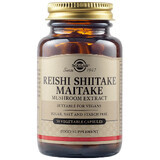 Reishi Shiitake Maitake Pilzextrakt, 50 Kapseln, Solgar