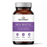 Probiotic cu formula avansata 20 miliarde UFC, 60 capsule, Neutrient