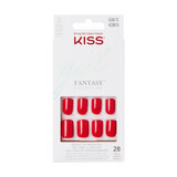 Unghie finte Gel Fantasy Color, Qualunque Squoval corto, Kiss