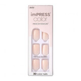 Unghii false Impress, Point Pink Short Squoval, Kiss