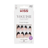 Faux ongles Voguish Fantasy, Amande moyenne, Kiss