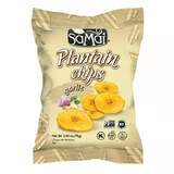 Chips di banana al gusto di aglio, 75 g, SaMai