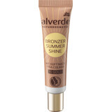 Alverde Naturkosmetik Bronceador Líquido Brillo de Verano - Nº 10 Oro, 15 ml