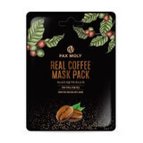 Pax Moly Mascarilla facial tonificante con extracto de café, 1 pk