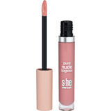 Brillo de labios She colour&amp;style Pure Nude 341/010, 5,2 g