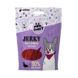 Premios de pato para perros Jerky Filetes de pato, 80 g, Mr Bandit