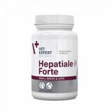 Suplemento para reforzar la función hepática en perros pequeños y gatos Hepatiale Forte Small Breed &amp; Cats 170 mg Twist-Off, 40 cápsulas, VetExpert