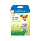 Collar antiparasitario con geraniol para perros de menos de 10 kg, 1 pieza, Francodex