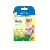 Collar antiparasitario con geraniol para gatos de más de 2 kg, 1 pieza, Francodex