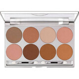 Kryolan Glamour Glow Essence Puder Palette 8 Farbtöne