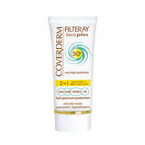 Filteray Rostro Spf 50 Graso/Acneico, sin color, 50 ml, Coverderm