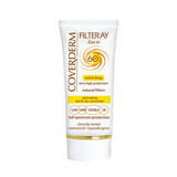 Filteray Rostro Spf 60, sin color, 50 ml, Coverderm