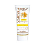 Filteray Facial Spf 80, incoloro, 50 ml, Coverderm