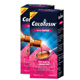 Coldtusin hoestsiroopverpakking met natuurlijke ingrediënten, 120 ml + 120 ml, Perrigo