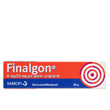 FINALGON 4mg/25mg por gramo, pomada 20 g, Sanofi 