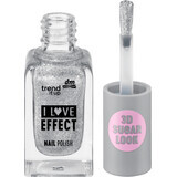 Trend !t up Effect Vernis à ongles 010 Silver Glitter, 8 ml