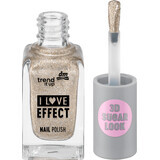 Esmalte de uñas Trend !t up Effect 030 Gold Glitter, 8 ml