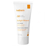 Crema solar mineral ultra alta SPF 50, 50 ml, Ivatherm