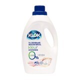 Detergente líquido para ropa de color, 27 lavados, 1485 ml, Klok