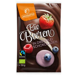 Mezcla de bayas con chocolate ecológico, 50 g, Landgarten